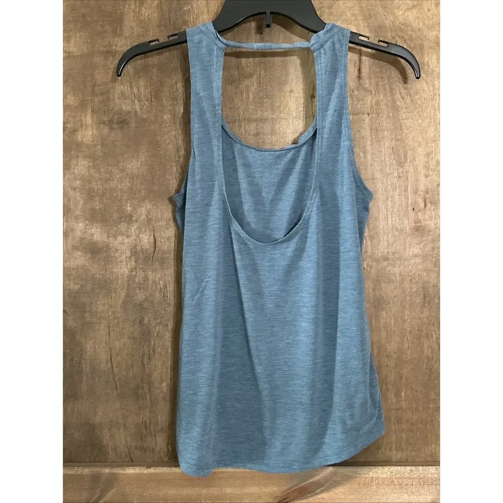 Nike Tank Top Dri Fit Racerback Running Activewear Workout Women’s S Blue